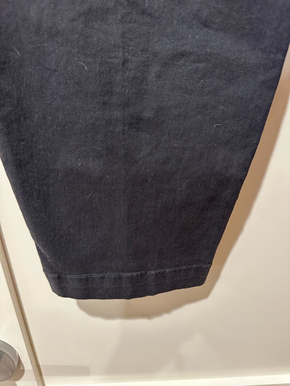 Banana Republic size 2 Petite black barrel leg crop utility pants. - Picture 7 of 12